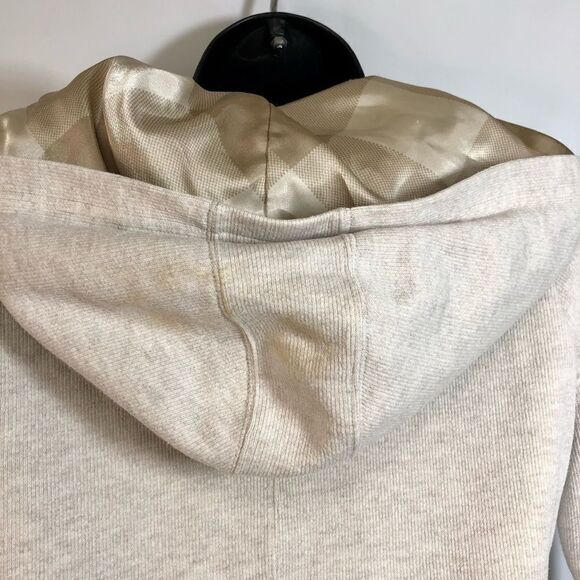 Billabong Women’s Double Breasted Coat, Hooded in Cream, Size Small - Picture 6 of 14